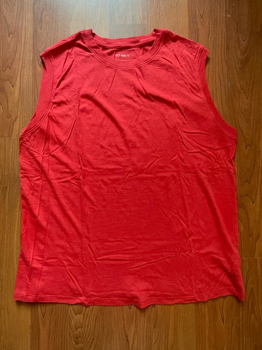 Old Navy red muscle tank